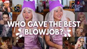 WHO IS THE BEST BLOWJOB GIRL WATCHING BLOWJOB VIDEOS- ExotiqFox Solo Gooner Girl Masturbating Reaction Watch Porn with me