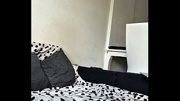 YOUNG BLONDE GUY covered his Body with CUM after Jerking Off