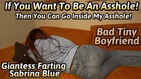 Bad Boyfriend - Giantess Farting - Sabrina Blue