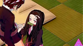 Tanjiro Yields to Nezukos Temptation in Hot Demon Slayer Fantasy