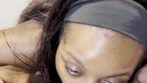 Big Black Cock&#x1F346; Sly Diggler lets Royale Suck&#x1F61C; and Swallow him deep (POV)