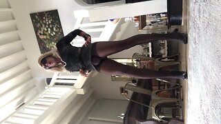 TRAVESTI CD TS TV SISSY COLLANTS PANTYHOSE pute glam look