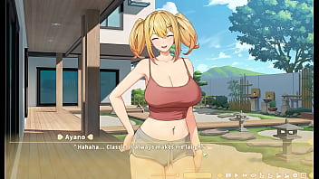 Summer Clover [ HAREM HENTAI GAME ] Ep.11 BDSM session and FOOTJOB !