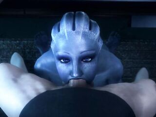 Liara T’Soni unfathomable mouth - Mass Effect (noname55)