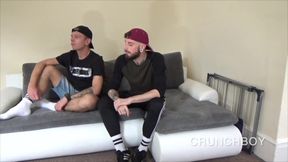 Porn Amator with Sneaker Boys