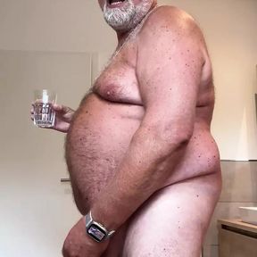 I fat perverted pig drink my piss and jerk my cock empty