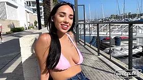 Gotfilled jizzing inside spicy latin Gaby Ortega