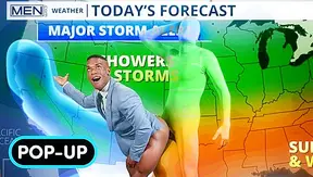 Horny Weatherman Adrian Hart Gets Drilled by Chris Damned