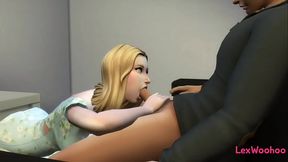 Mathilde feels good with a very hard cock