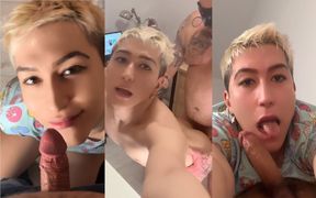 Behind the scenes fuck asian femboy vs older daddy bear