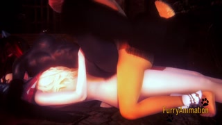 Furry Hentai 3D - Threesome Doble Penetration