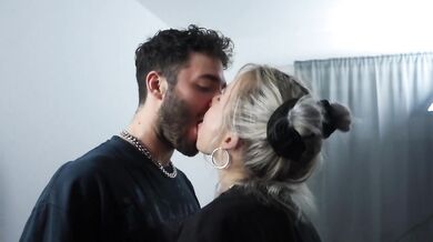 Stranger fucks us with chain slapping kinky tattooed blonde