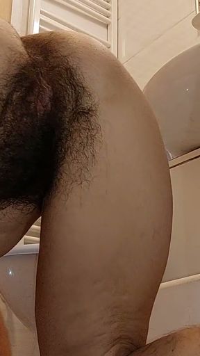 Hot latina with big ass, hairy pussy, big tits, big ass. Horny mom undresses and masturbates with moans.   Clip 1