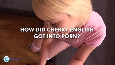 How did Cherry English got into porn?