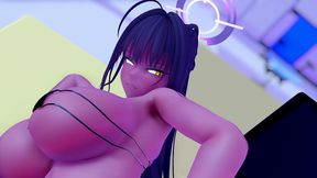 Big-Breasted Delva & Evelyn Satisfy Each Other With Hot Anime Sex