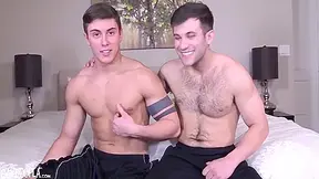Teenage 18+ Wolf Jock Takes Cock From Can Penis! Facial Too!
