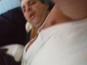 Hot Dilf Male Celebrity Cory Bernstein CAUGHT waking up Masturbating & CUM