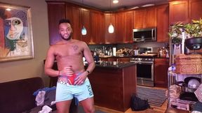 Striptease! Kennie Jai Strips and Cums for You!