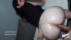 horny stepsister has a big white booty and i fuck her in the ass ft @bootywhite