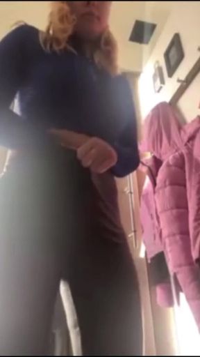 Powerful moment from &quot;Sexy girl Masturbate in taxi and mall&quot;