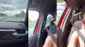 m exhibant en me masturbant dans la voiture plusieurs camionneurs ont pu ...