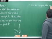 [復甦][真・最大華人微積分教學頻道]微分篇｜重點八：切線專論｜精選範例 8-4｜數學老師張旭
