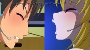 Blonde Big Tits Hentai Babe Masturbates On Webcam During NetSex Chat