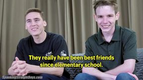 IRL Best Buddies Turn Up The Heat With Intense Straight Boy 18+ Spanking Session