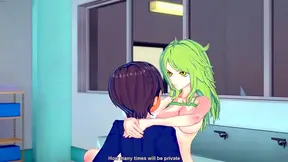 Green-Haired Monet Gets Railed Hard in One Piece 3D Hentai Anal Adventure