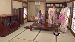 Yuki Mizuki's Steamy Hot Springs Escape with a Time-Stopping Twist