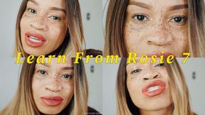 Learn From Rosie 7- Ebony Femdom Goddess Rosie Reed Mental Domination Slave Training Programming- 1080p HD