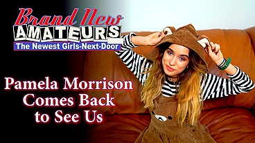 Hot Busty Coed Pamela Morrison Gypsy Rubs Her Twat And Sucks A Cock!