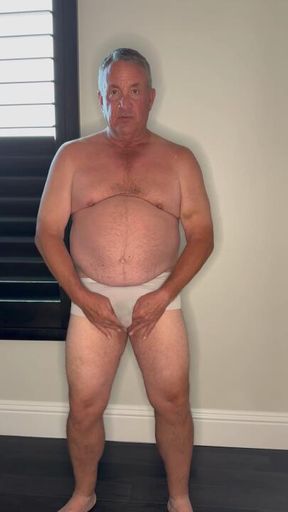 Some "Guy" style sex wear to model