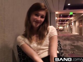 SCREW Real Teens: Amateur Alaina Fucks One Out