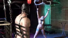 Kinky MILF blindfolded and subjected to anal sex