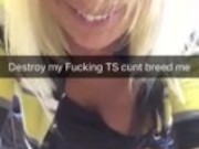 femboy faggot showing off