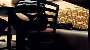 shoe shopping - whale tail flashing