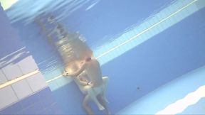 Hot Blond Fucks Big Dick In Sauna Pool