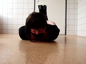 Teen Hogtied and gagged