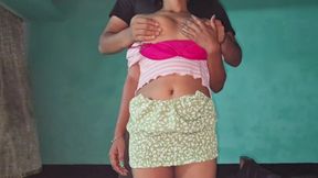 Desi Indian College Girlfriend Tight Pussy Fuck in Oyo