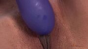 Katie Murphy spreads her long legs and masturbates with her vibrator. She's super sexy.