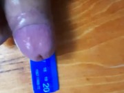 I measured my penis with a ruler, I think this is not the maximum!