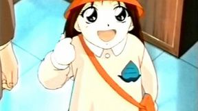 Housewife enjoys some naughty cartoon fun