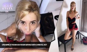 Creampie at room XXX Room Service With Christal Hot