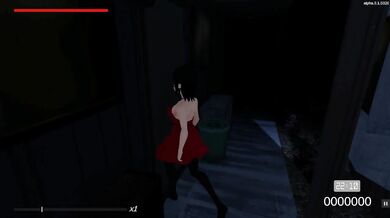 Kinky petite Japanese exhibitionist walks naked in the street