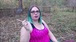120 Cigarette Smoking in Backyard