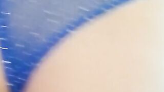 Sweaty hot dancing tease