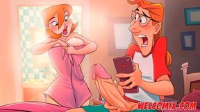 Hot milf who likes to send nudes! The Naughty Home Animation!