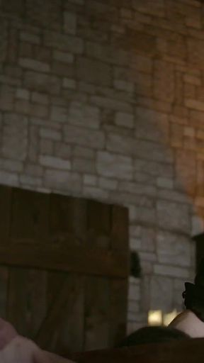 Witch Judith Is in the Stocks and Gets Fucked and Punished
