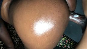 Southern belle gets pulverized by gigantic ebony cock&#x1F32D; and fills ground with scorching wetness